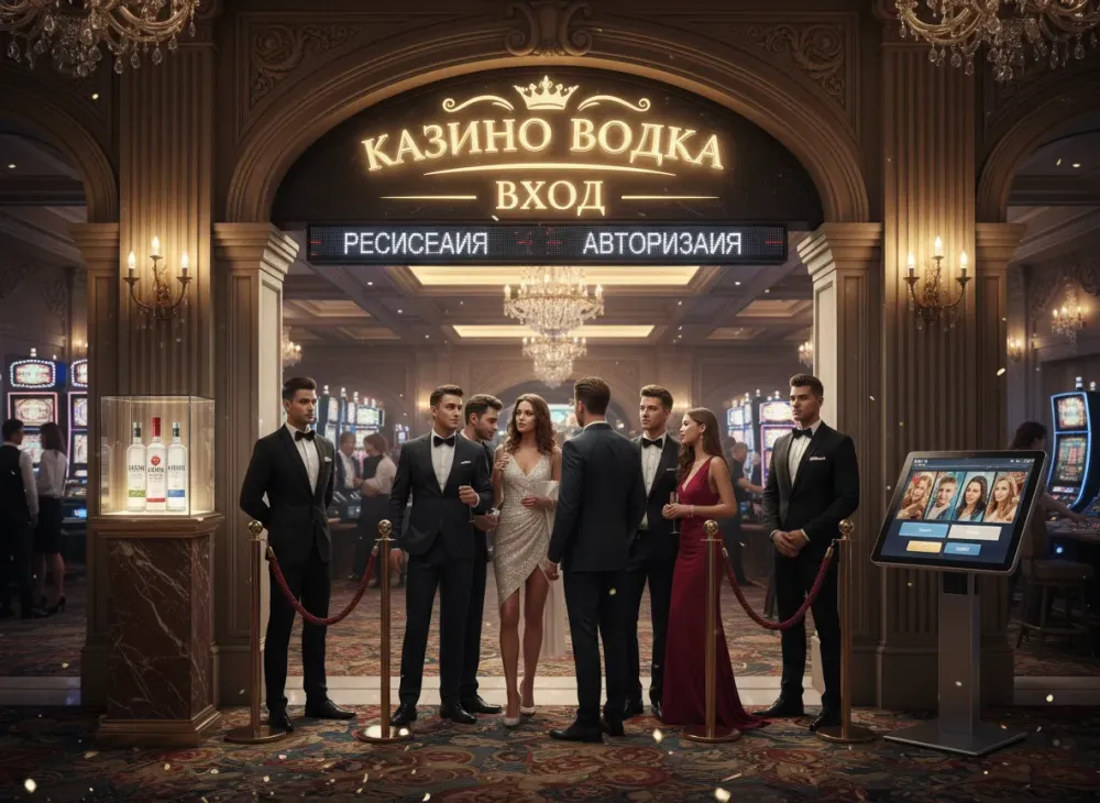 Казино водка вход - способы регистрации и авторизации